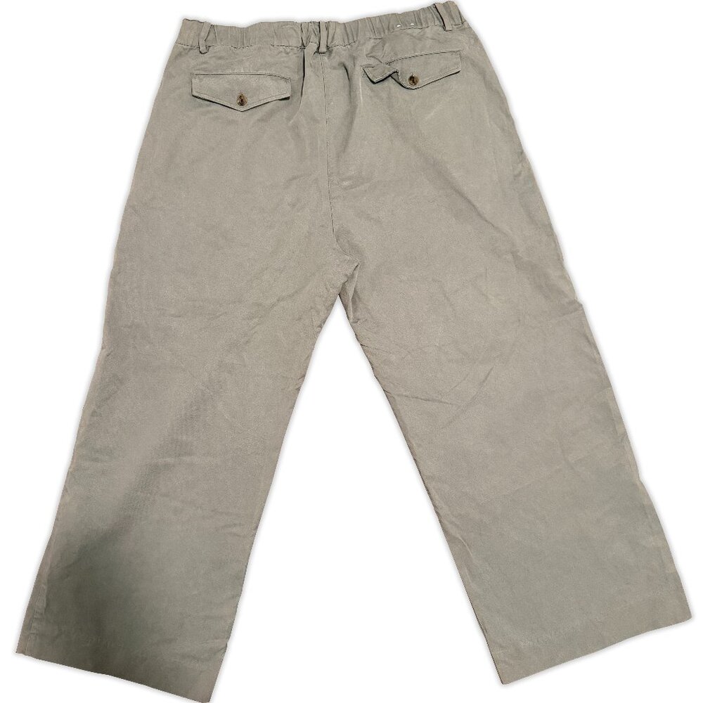 Banana Republic Wide Leg Pant XL Gray Succulent - The Everyday Trouser - Picture 5 of 7